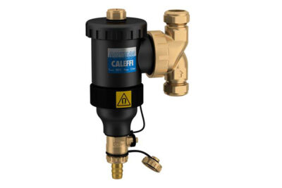 Caleffi 5453 Dirtmag vuilafscheider 360°, 22 mm / 28 mm, 2x knel, 3 bar, 90°c