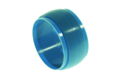 Knelring blauw kunststof 22mm (1/2" uitw.) - 28mm (3/4" uitw.) - 35mm (1" uitw.)